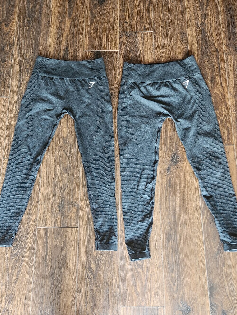 Gymshark Black Seamless Textured Leggings
